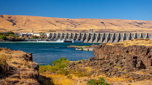 Dam at the Dalles